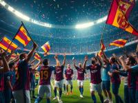 开yun体育官网-巴塞罗那主场告捷，晋级后势如虹，巴塞罗那赛场